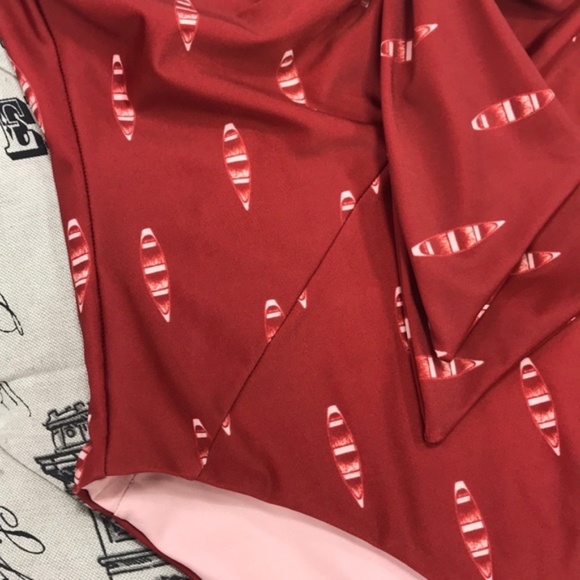 JOHANNA ORTIZ Boat Print Tie Front Swimsuit - Picture 6 of 9